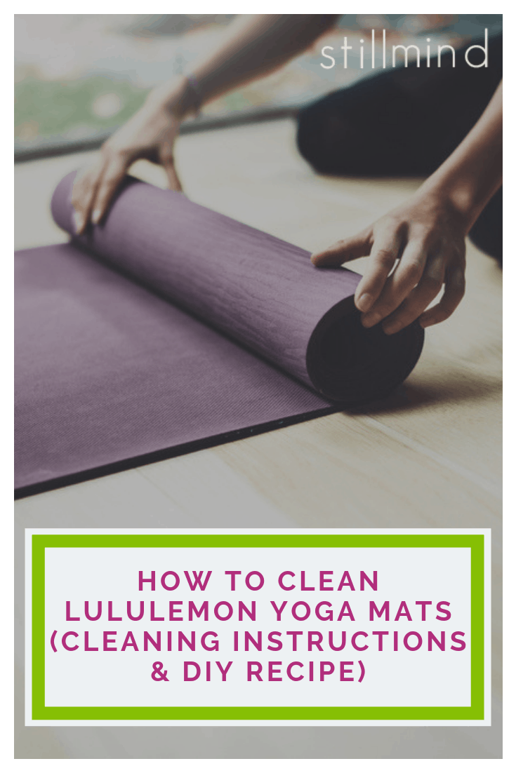 cleaning lululemon mat