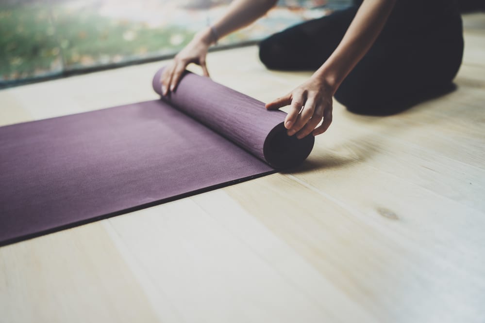 lululemon yoga mat slippery